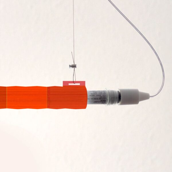 Dash: Cirka 100 (120 cm) – multifunctional, 3d printed lamp with integrated LED tube